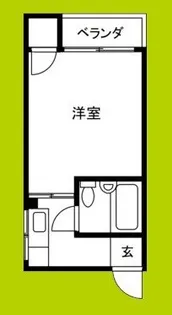 タイコーハイツ【3階】の間取り