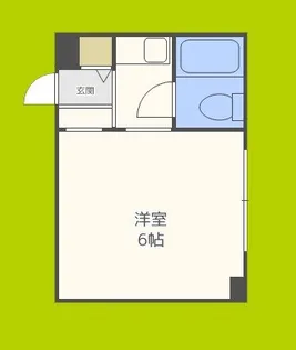 1Rの間取り画像