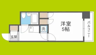 トーカン東淀川キャステール【4階】の間取り