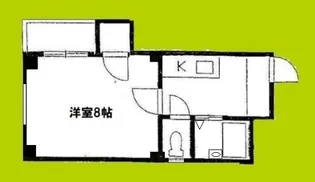 ツリガミ海老江ツインビルパートII【2階】の間取り