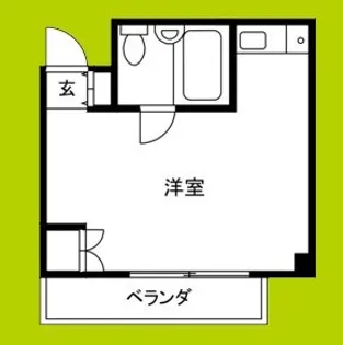 レナジア塚本【4階】の間取り