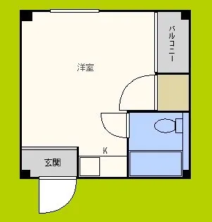 ハイツ福寿【1階】の間取り