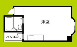 1Rの間取り画像