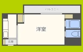 1Kの間取り画像