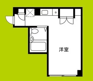 シャローム松崎【5階】の間取り