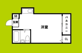 ジュネス大宮II【2階】の間取り