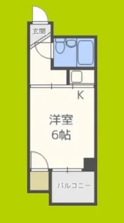 PALMIZIO平野西1【5階】の間取り