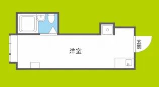 昭和グランドハイツ西三国【4階】の間取り