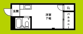 サンスリーハイツ瑞光【5階】の間取り