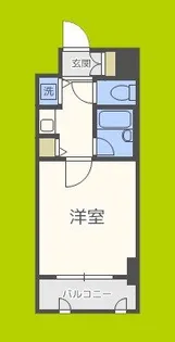 CityLifeクラウンハイム長堀通【3階】の間取り