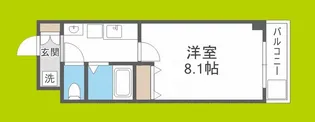 M’プラザ堀江南【7階】の間取り