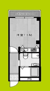 アバンサール遠里小野【3階】の間取り