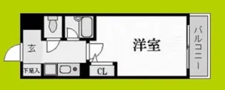 エスリード本町【7階】の間取り