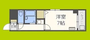味原青山ビル【3階】の間取り