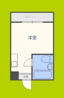 カムネス経大前【4階】の間取り