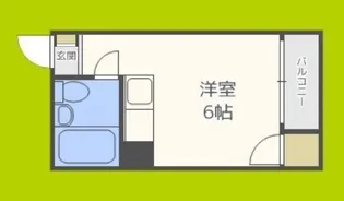 コンフォート緑橋【5階】の間取り