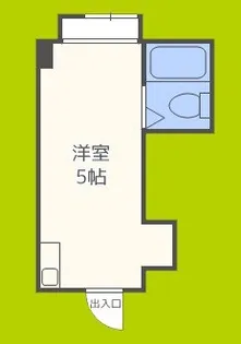 ジオナ深江橋【2階】の間取り