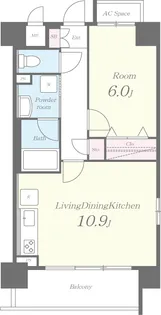 マルミーナ今里【5階】の間取り