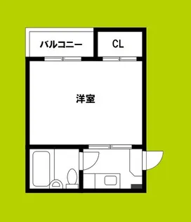 セントラルハイツ【2階】の間取り