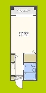 ラパンジール中川東【2階】の間取り