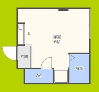 ハイツ正和【4階】の間取り