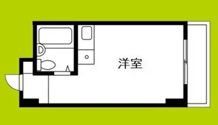 シティハイツ桃谷【2階】の間取り