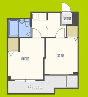アメニティー新高1番館(高層棟)【7階】の間取り