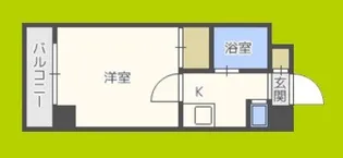 石田マンション【6階】の間取り