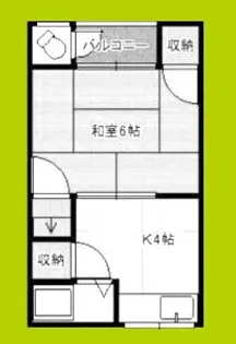 大阪府大阪市港区南市岡1丁目【一戸建】の間取り