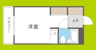 朝日プラザパレ・セーヌ【4階】の間取り