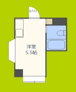 ジオナ本田【4階】の間取り