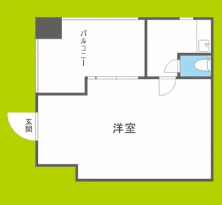 アクティ江之子島【2階】の間取り