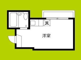 プラザ今林【3階】の間取り