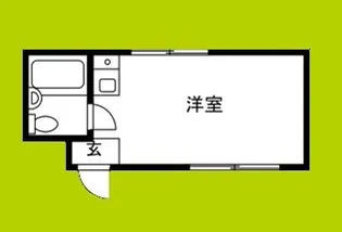 ハイムアサヒ【4階】の間取り