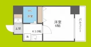 エスリード新大阪第2【9階】の間取り