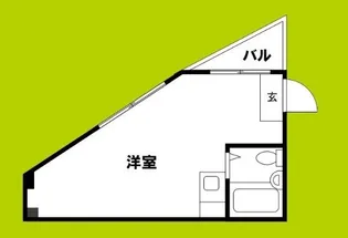 ニューパレス文の里【5階】の間取り