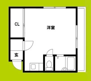 エスコート【2階】の間取り