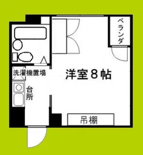 シャトーアルーフ【7階】の間取り