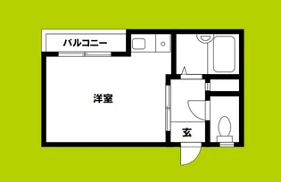 ハイツ山口【2階】の間取り