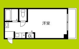 ラグジェリア都島I【4階】の間取り