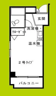 森マンション【6階】の間取り
