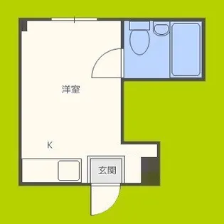 昭和グランドハイツ森之宮【7階】の間取り