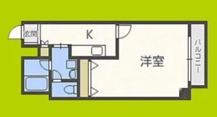 ジャルス本田【7階】の間取り