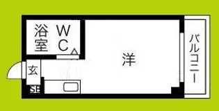 コレクション関目弐番館【2階】の間取り