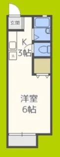 パティオ新森【2階】の間取り