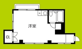 ハイツ大東【3階】の間取り