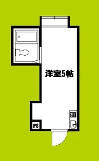 ジオナ深江橋【8階】の間取り