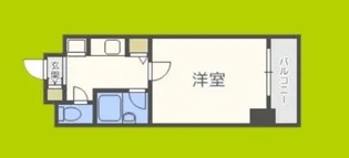 City Life クラウンハイム長堀通【5階】の間取り