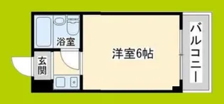 ルネッサンスクレージュ佃【2階】の間取り