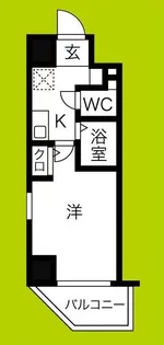 エスリード上本町北【4階】の間取り